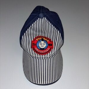 Thomas train engine hat blue striped party travel books children vintage cartoon